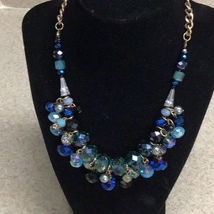 Necklace, beaded vtg